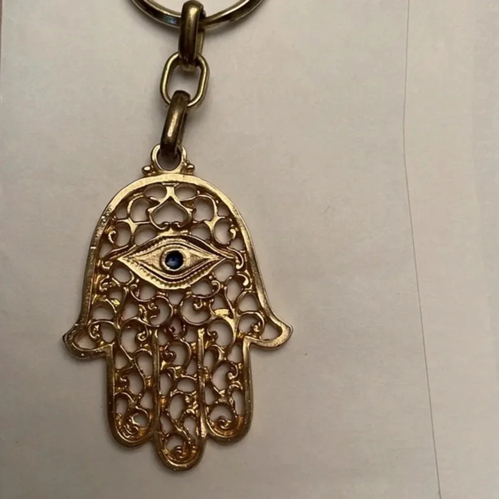 Evil Eye Hamsa Keychain 🧿